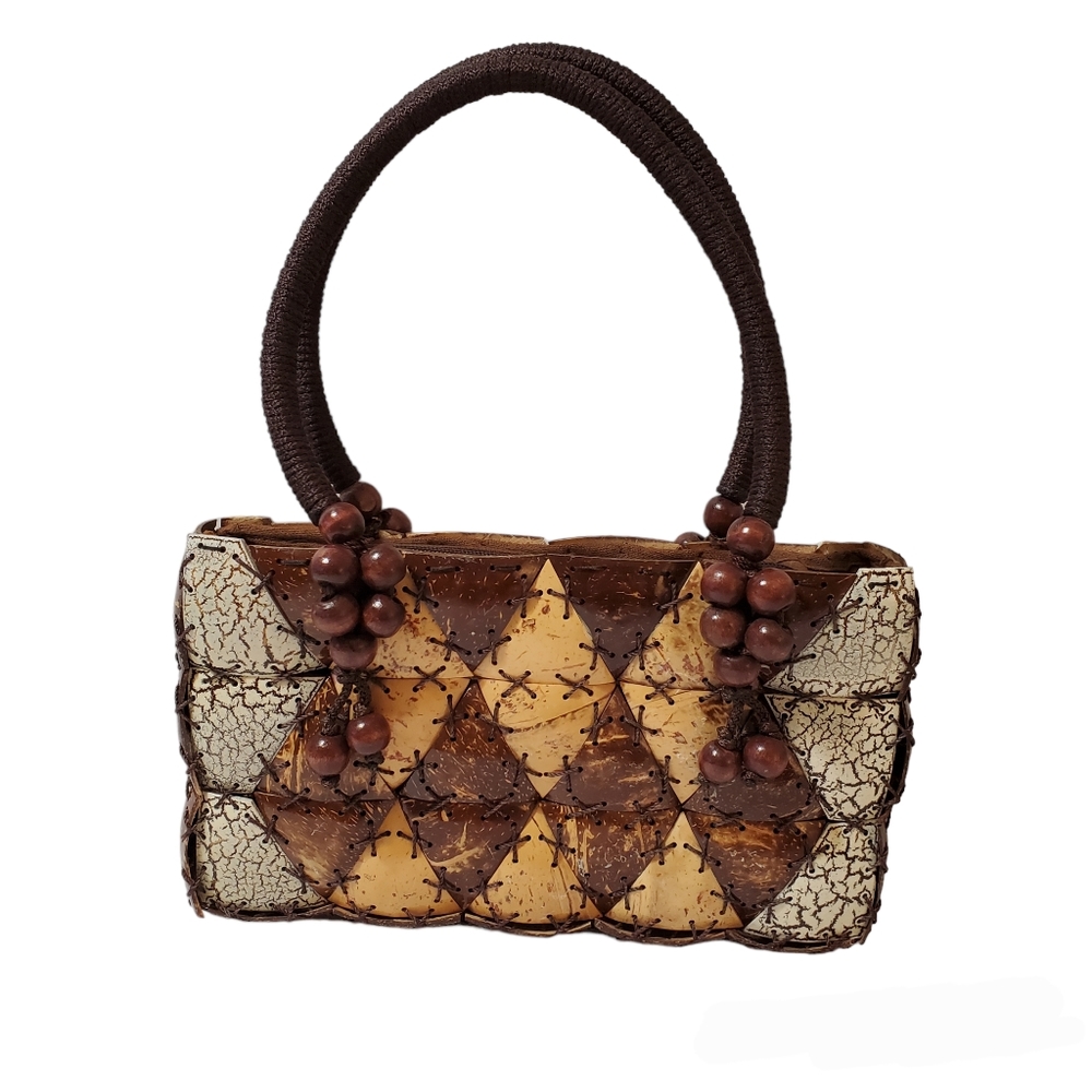 Handcrafted Coconut Shell Handbag
